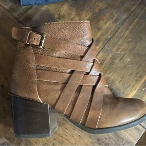 Fabianelli Italian leather boots booties 38 / 8